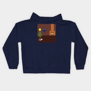 PIXEL CHRISTMAS Kids Hoodie